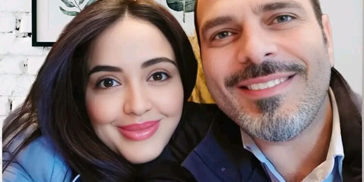 الممثل والكاتب #إياد_أبو_الشامات برفقة زوجته💞