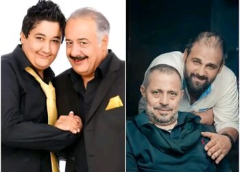 الفنان أيمن زيدان يواسي الفنان جورج وسوف