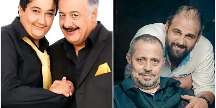 الفنان أيمن زيدان يواسي الفنان جورج وسوف