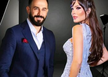 الفنان السوري #قصي_خولي والفنانة اللبنانية #نادين_نجيم في مسلسل #واخيرا الذي سيعرض في شهر #رمصان المبارك 2023