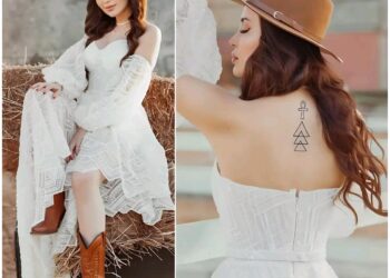 #نسرين_طافش في أحدث إطلالة بالوشم الجديد 💞