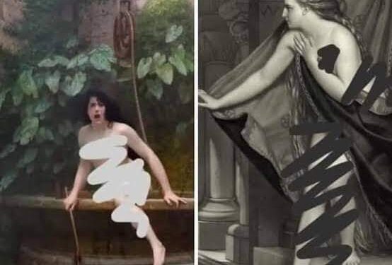 الحقيقة العارية / الفنان جان ليون جيروم 1896م